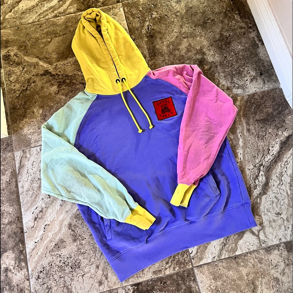 Teddy Fresh Colorblock Hoodie